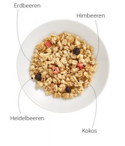 best Müsli Hafer-Beeren-Müsli glutenfrei